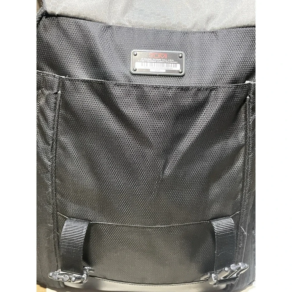 TUMI T2 Laptop Backpack. Ballistic‎ Nylon & Leather 18